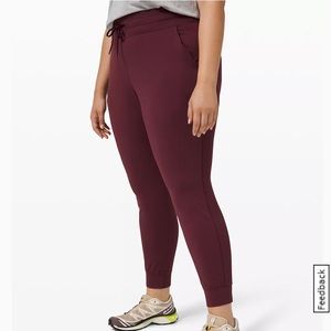 Lululemon ready to rulu jogger size 10 in cassis (super light wear!)